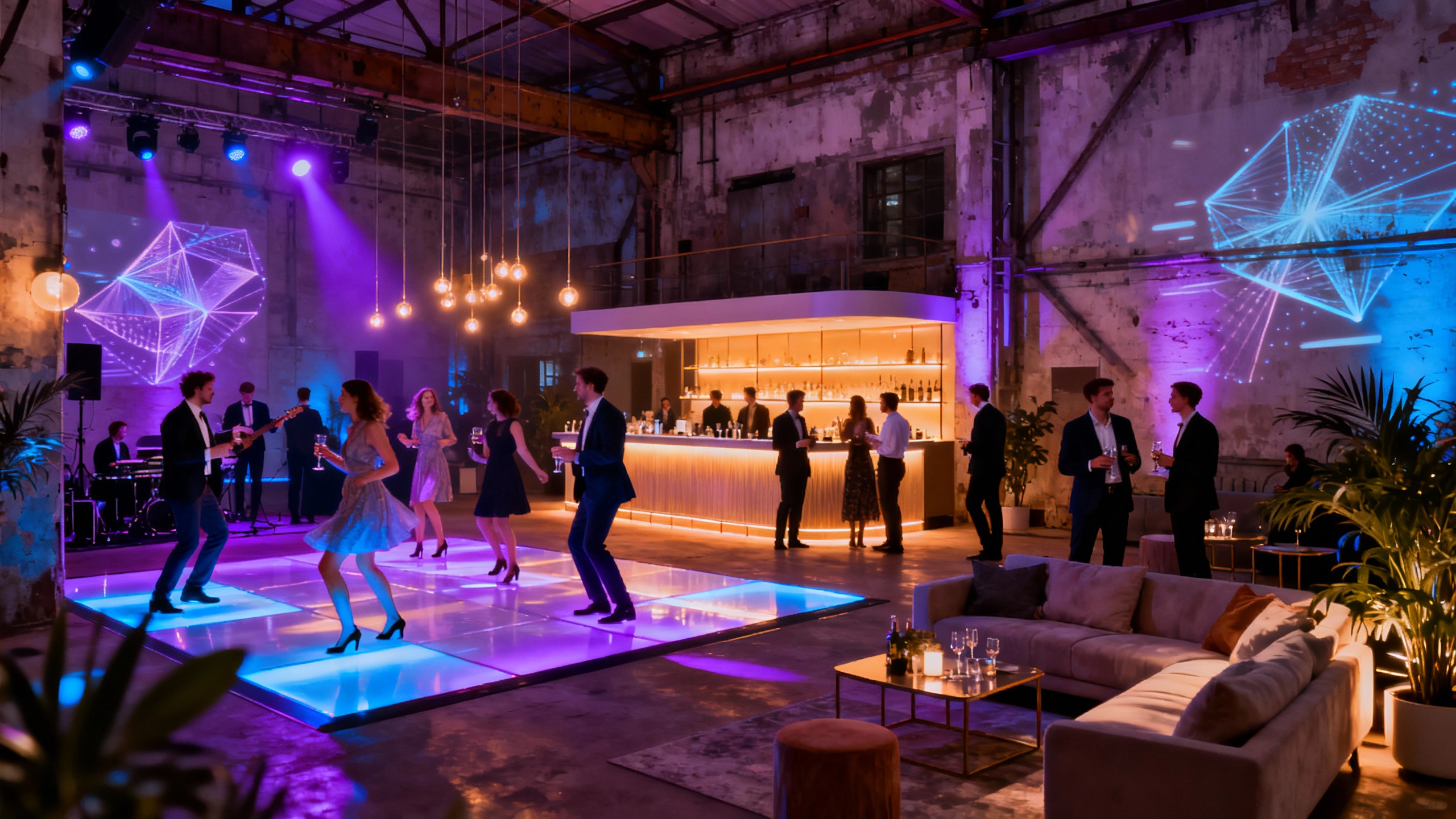 Magie večírků: Jak vytvořit nezapomenutelnou atmosféru díky prostoru