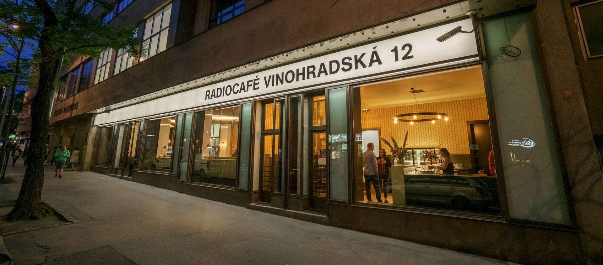 Radiocafé Vinohradská 12@Český rozhlas - Kulturní centrum