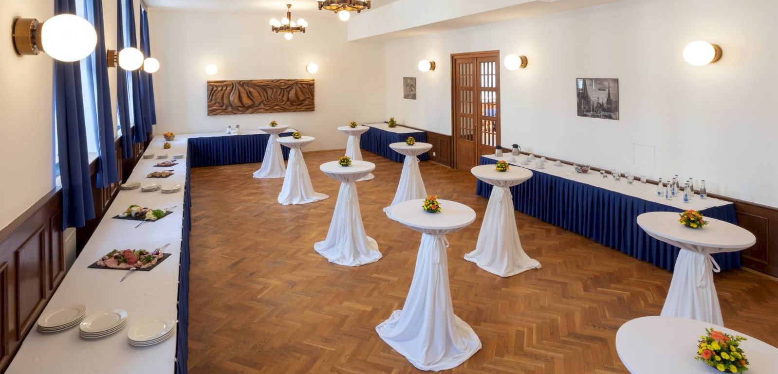 Salonek Kongresového sálu@Kongresové centrum Masarykovy koleje ČVUT