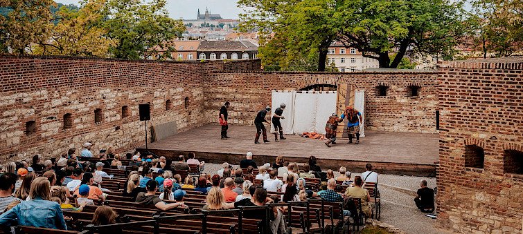 Letní scéna na Vyšehradě@Národní kulturní památka Vyšehrad
