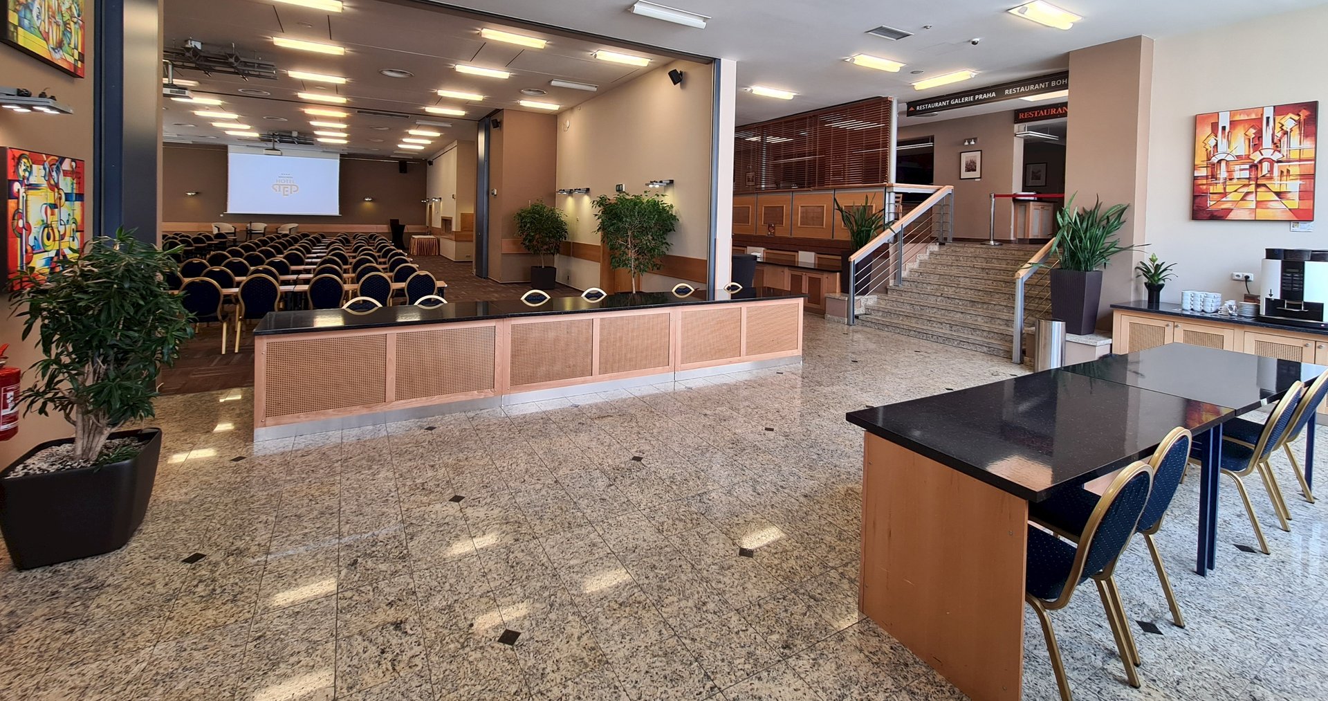 Sál A (B+C)@Wellness Hotel Step