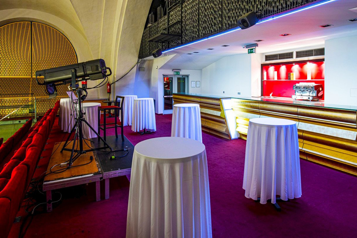 VIP balkon s barem@Divadlo Hybernia - obrázek 1