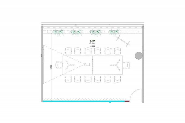 Zasedací místnost Tesla@FLEKSI Beta - náhled 10