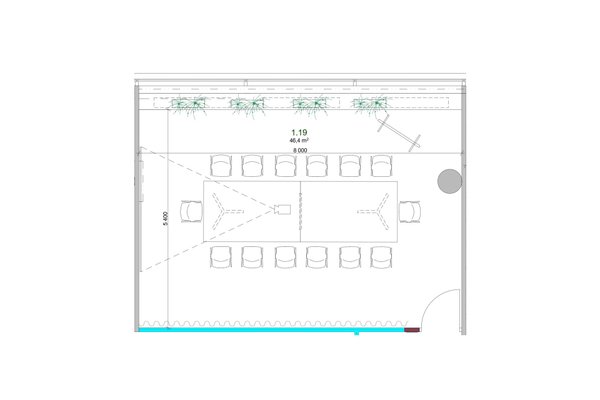 Zasedací místnost Tesla@FLEKSI Beta - náhled 18