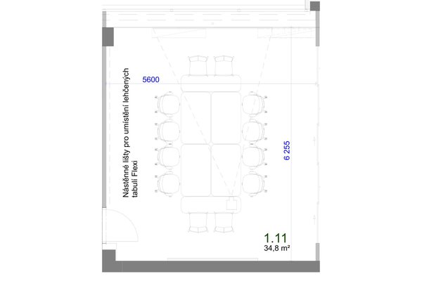 Agilní místnost@FLEKSI Budova B - náhled 5