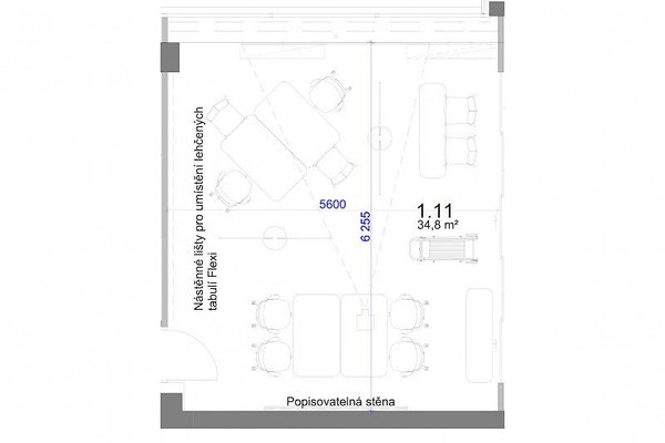 Agilní místnost@FLEKSI Budova B - náhled 21