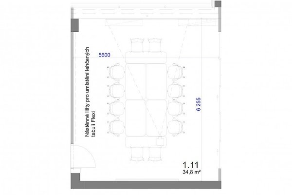 Agilní místnost@FLEKSI Budova B - náhled 24