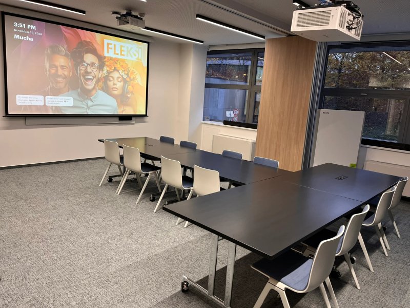 FLEKSI Budova B - Zasedací místnost Dvořák & Mucha