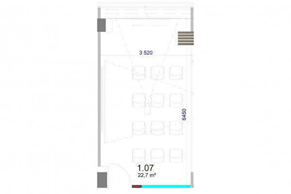Zasedací místnost Dvořák@FLEKSI Budova B - náhled 5