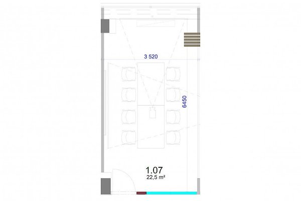 Zasedací místnost Dvořák@FLEKSI Budova B - náhled 6