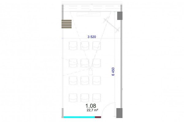 Zasedací místnost Mucha@FLEKSI Budova B - náhled 5