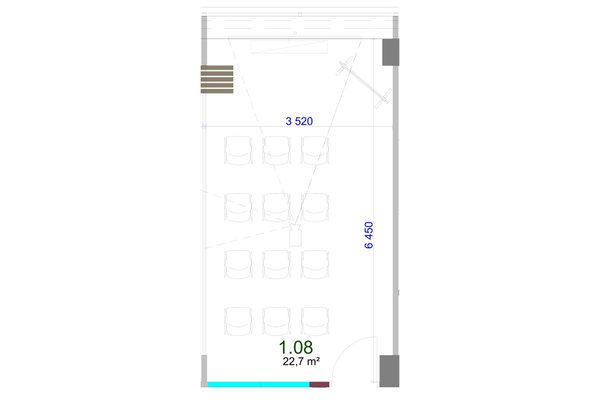 Zasedací místnost Mucha@FLEKSI Budova B - náhled 12