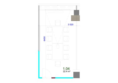 FLEKSI Budova B - Zasedací místnost Smetana - náhled 4