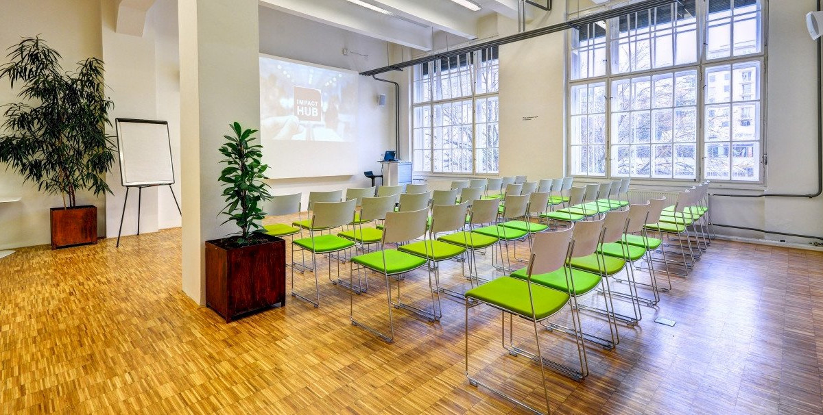 Velká konferenční místnost@Impact Hub Praha D10 - obrázek 1
