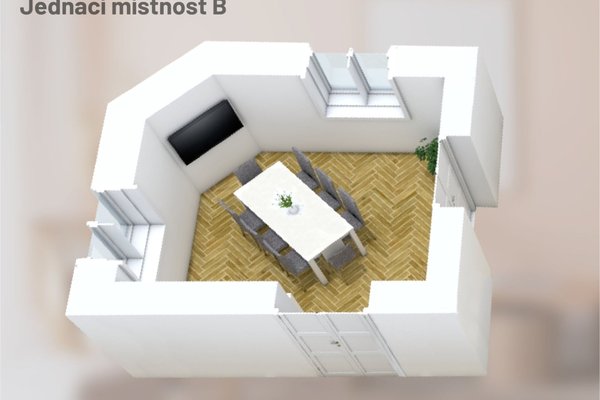 Jednací a školící místnost B@Konferenční centrum Krocínova - náhled 22