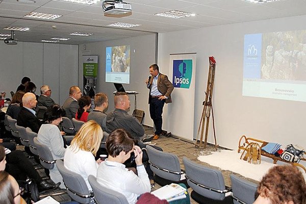 Prostory IPSOS ve Slovanském domě