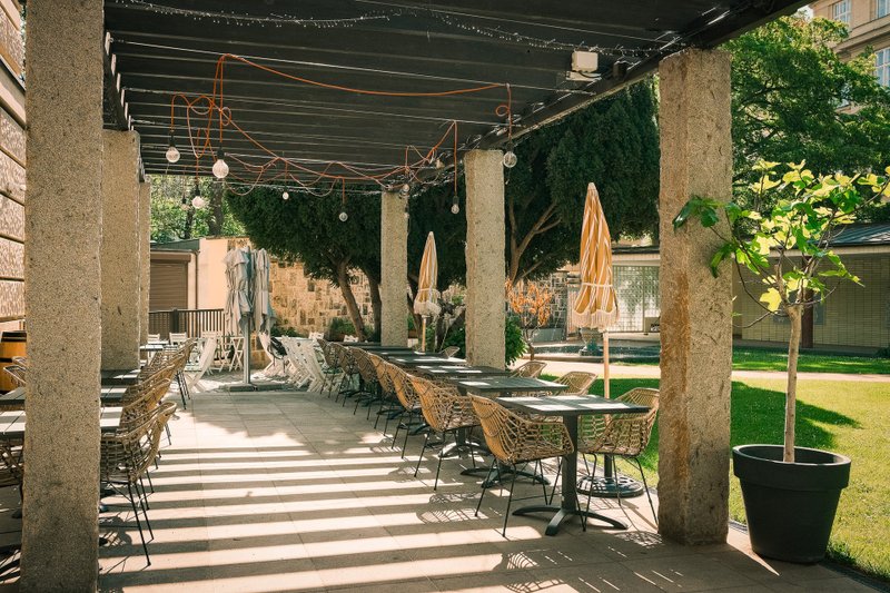 Uměleckoprůmyslové museum v Praze - Zahrada