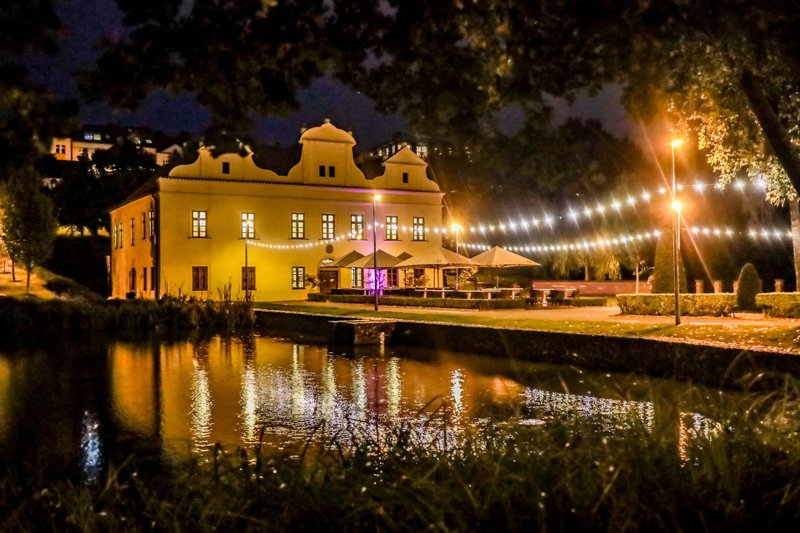 Vila Kajetánka - Terasa a zahrada Vily Kajetánky