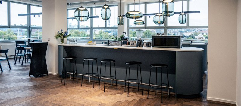 WPP Campus - Kavárna KAF s terasou